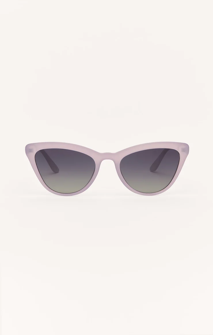 Rooftop Polarized Sunglasses in Violet Gradient