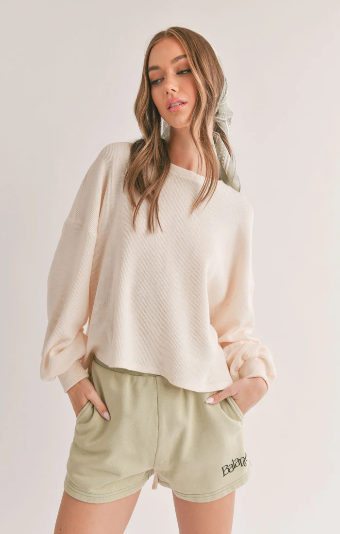 The Easily Reversible Top In Ivory