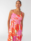 Dropped Seam Maxi In Paradise Pop