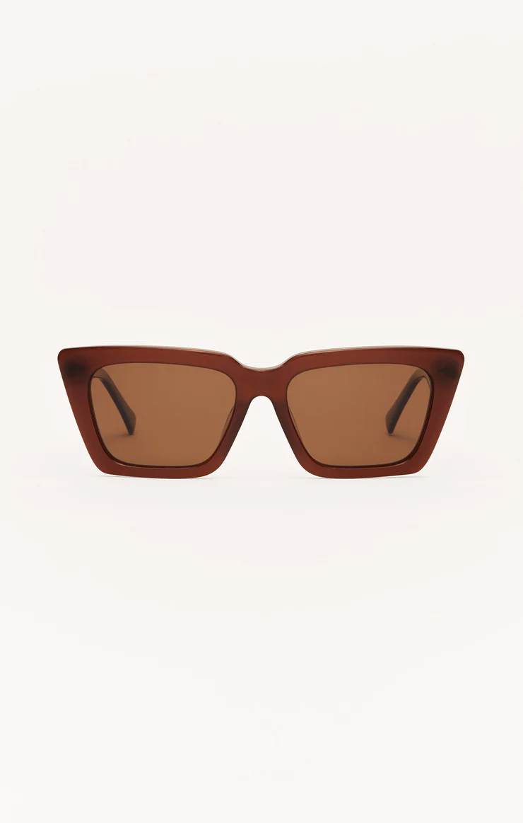 Feel Good Polarized Sunglasses in Chestnut
