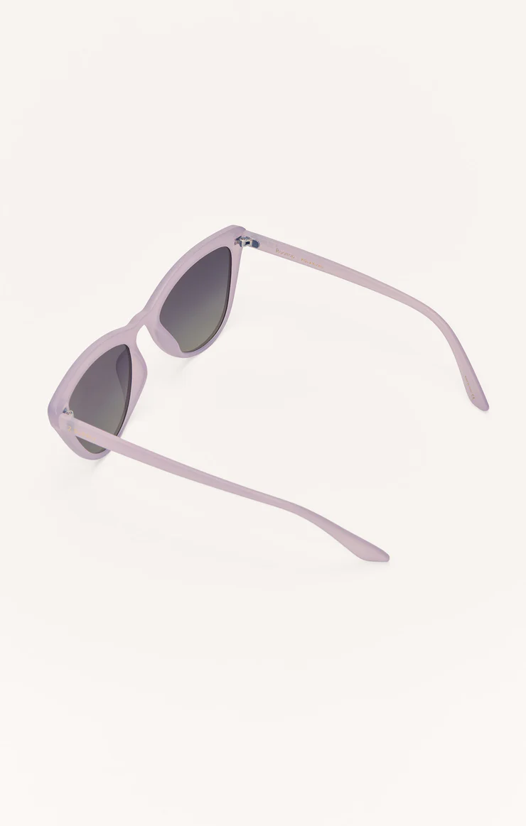 Rooftop Polarized Sunglasses in Violet Gradient