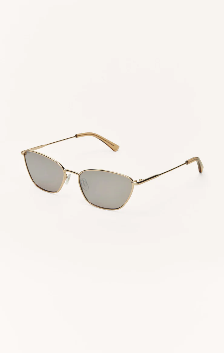 Catwalk Polarized Sunglasses in Gold Bronze