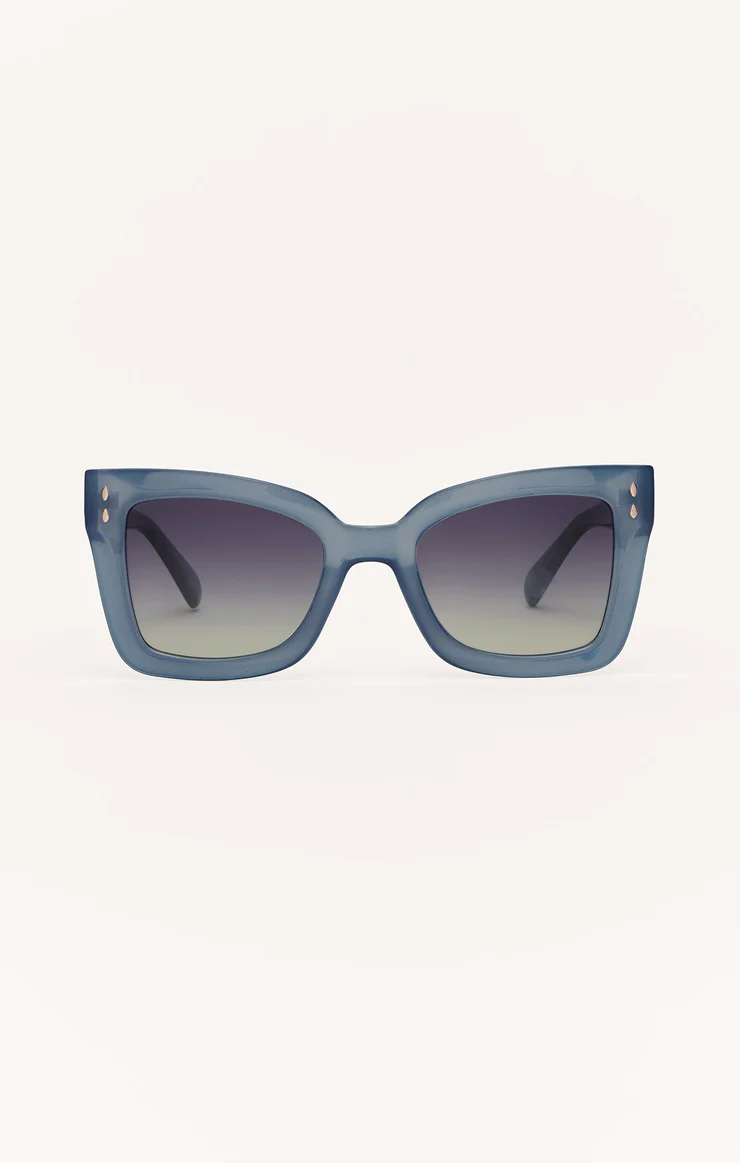 Confidential Polarized Sunglasses in Dark Indigo