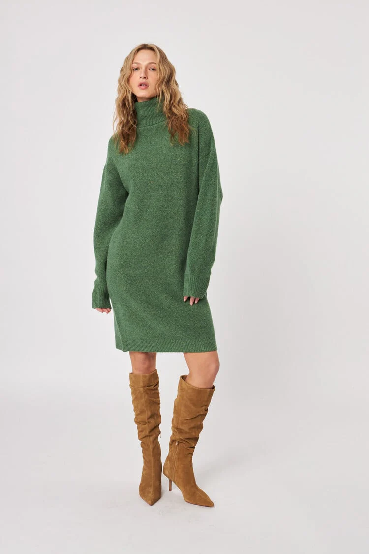 Kyler Sweater Dress in Meadow Krush Clothing Boutique Kyler Sweater Dress in Meadow Krush Clothing Boutique