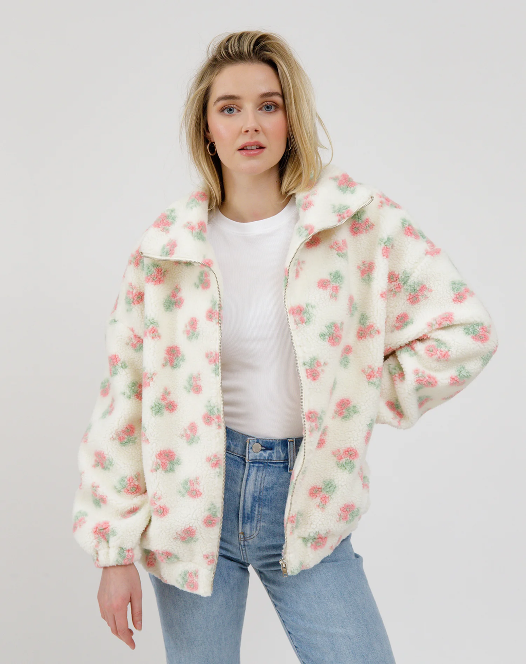 Floral Shrepa Jacket – Krush Clothing Boutique