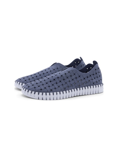 Tulip 4030 Basket Weave Sneaker in Blue Grey – Krush Clothing Boutique
