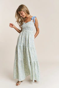 Carissa Floral Tiered Dress
