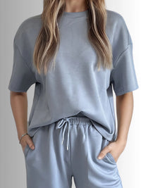 Adora Set in Sky | Luxeflow Fabric