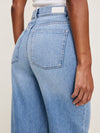 Hepburn Wide Leg High Rise 32" Jeans in River Bank