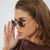 Hex Gold Frame Sunglasses