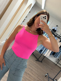 The Round Two Cami | Neon Pink
