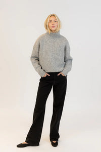 Aggie Sweater in Grey