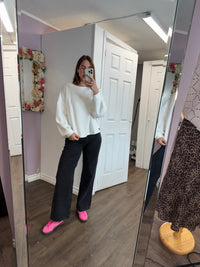CJU Mid-Rise Wide Leg | Fresh Ink