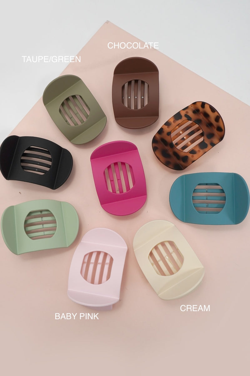 Lay Flat Large Hair Clip | Multiple ColourWays