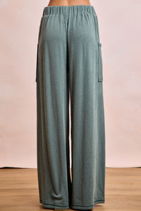 Miranda Rib Set in Dark Sage