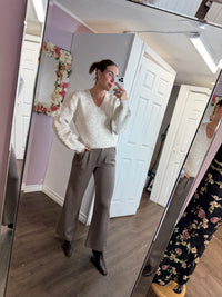 Maddy Pullover in Cafe Au Lait