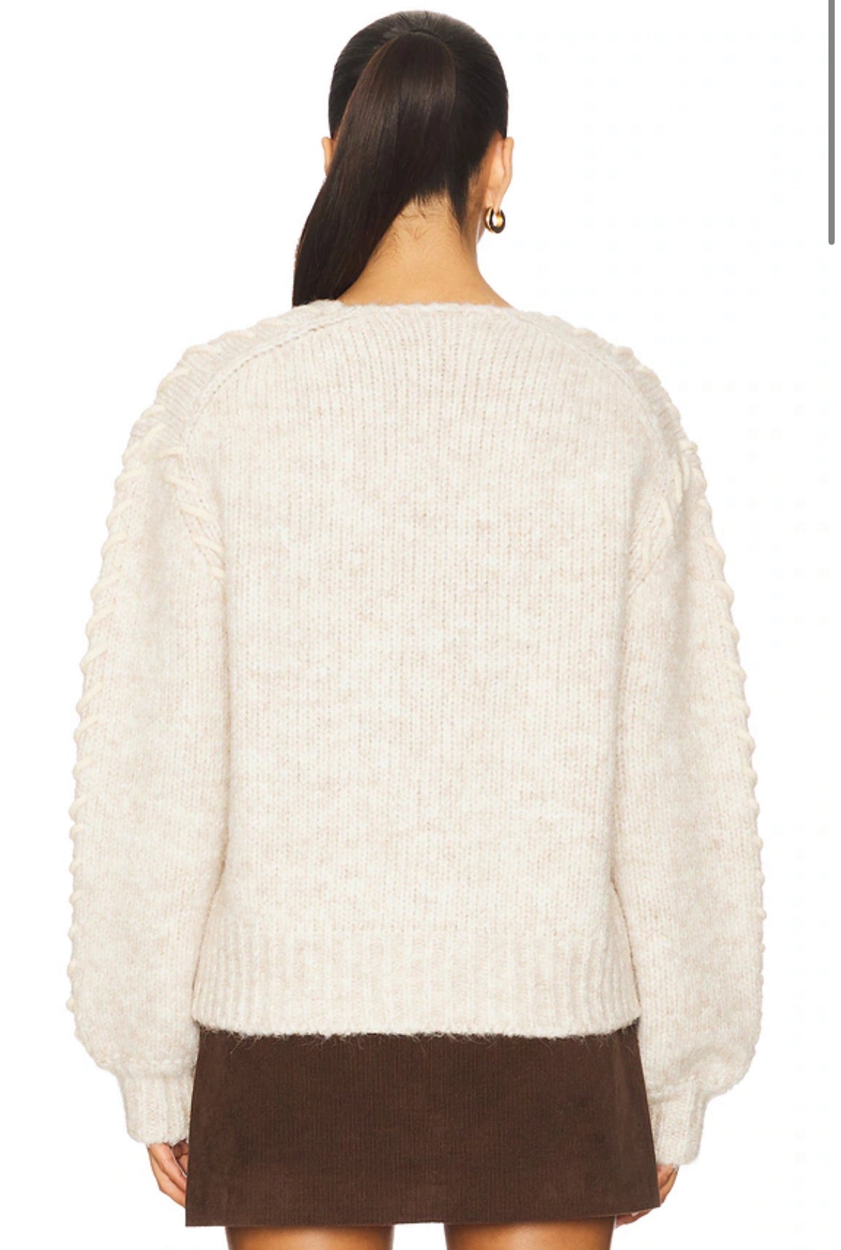 Maddy Pullover in Cafe Au Lait