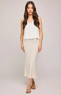 Cassia Linen Skirt