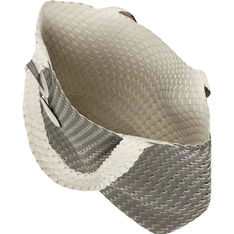 Bag08 in Egg White Silver