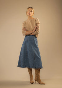 Dallas Blue Skirt