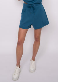 Senza Soft Knit Shorts | Border Blue