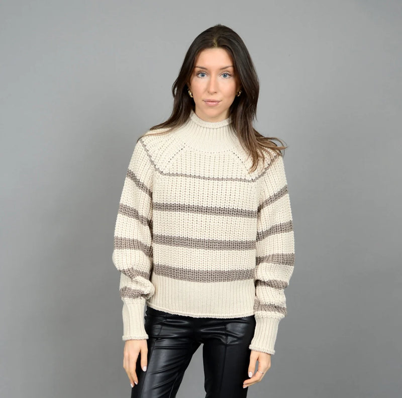 Hoffa Knitted Striped Sweater