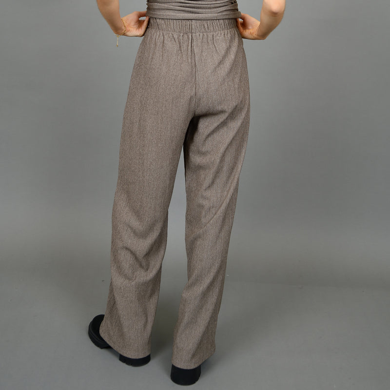 Pauleena Pant in Taupe Twist