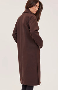 Agatha Coat in Chocolate