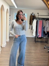 Date Night Cardi | Heather Grey