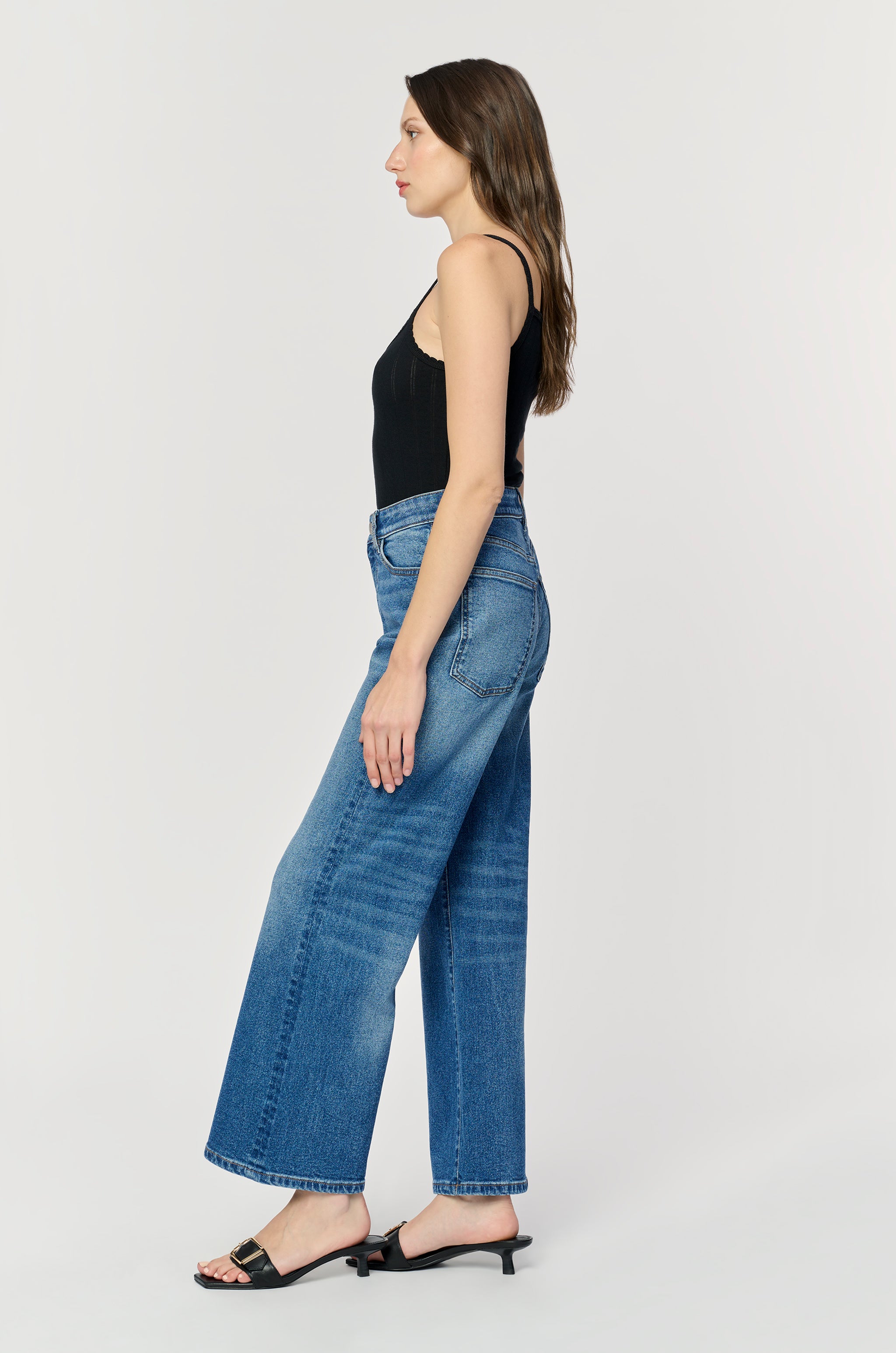 ICN Cropped Wide Leg in Everafter