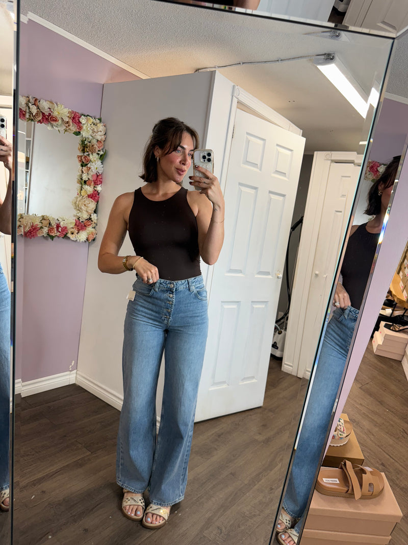 Maria 23 Tank Top | Dark Walnut