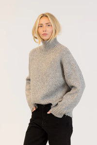 Aggie Sweater in Grey