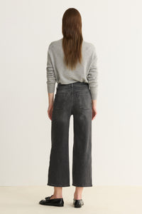 NCE Wide Leg Jean in Overcast