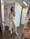 Linen Pant in Beige