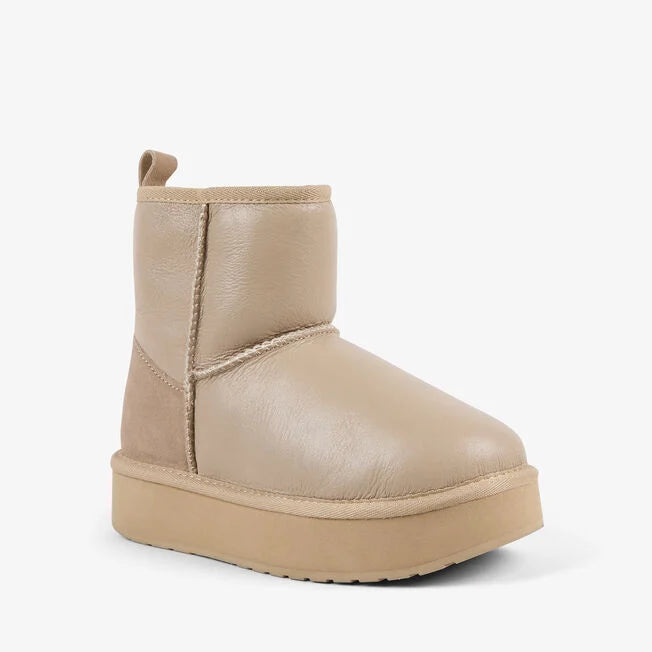 Stinger Micro Flatform in Sand Leather