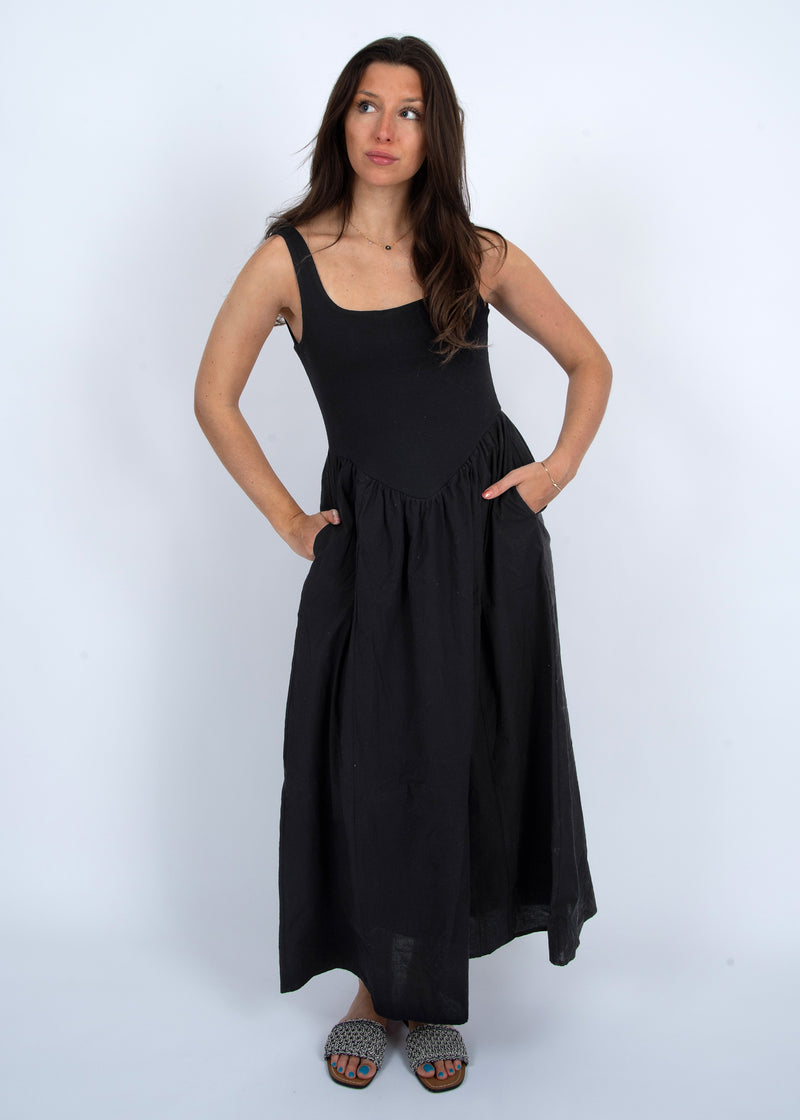 Farah Dress in Black