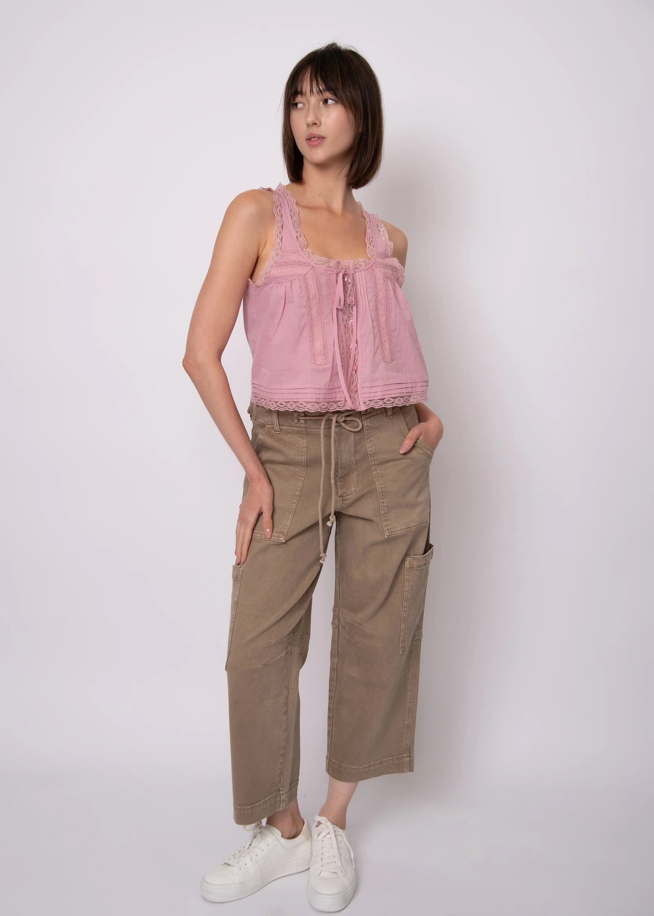 Julie Stretch Twill Cargo Pant – Krush Clothing Boutique
