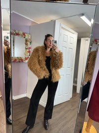 Alfie Jacket in Camel