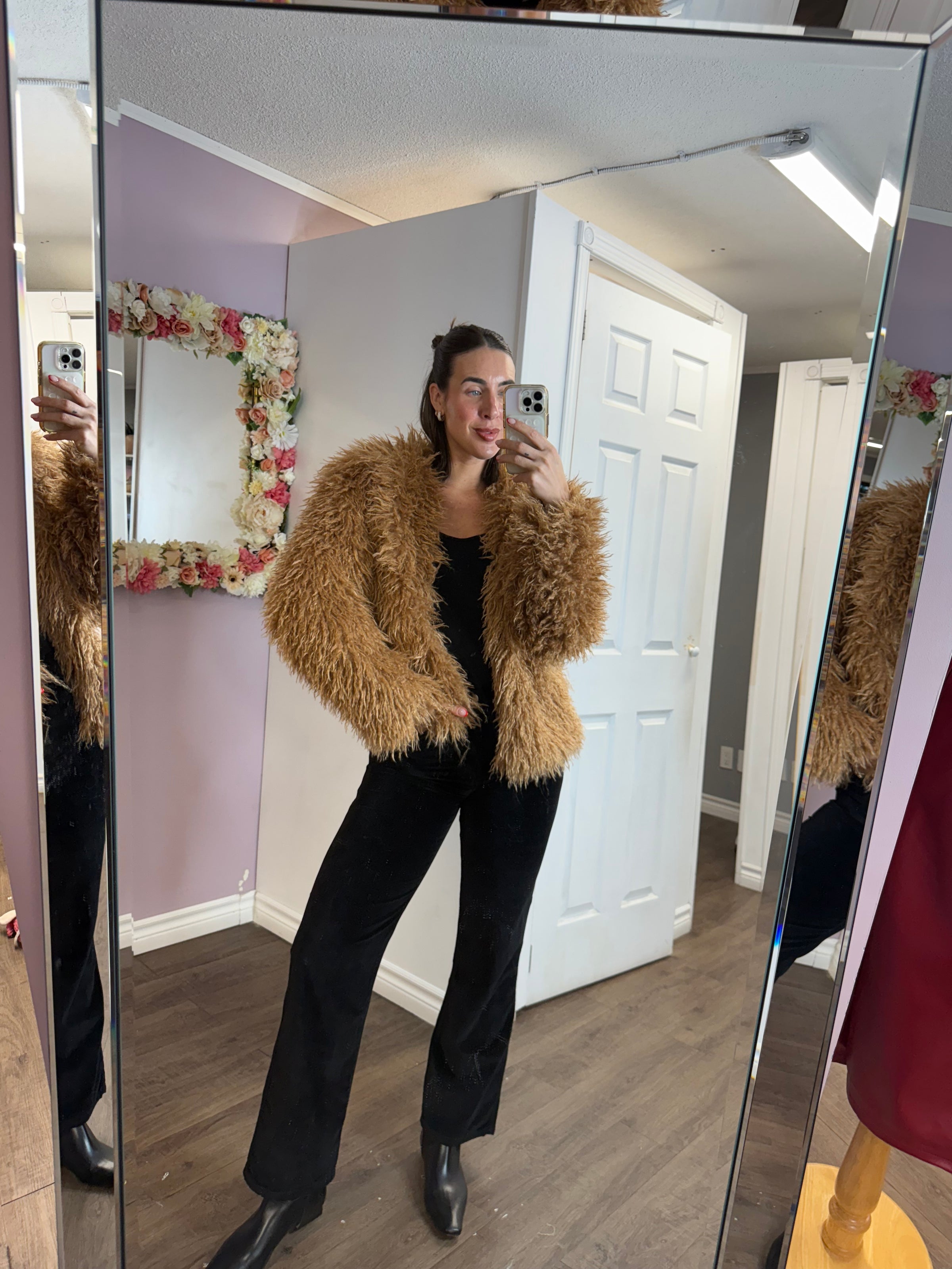 Alfie Jacket in Camel