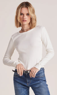 Fitted Thermal in Faded Ivory