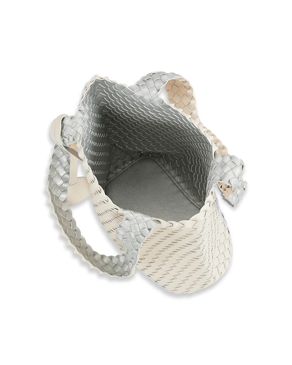 Bag08 in Egg White Silver