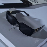 V-Frame Sunnies in Black