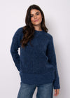 Aridane Knit Sweater in Blue Merle