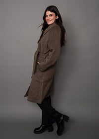 Cassiopeia Shawl Collar Wrap Coat