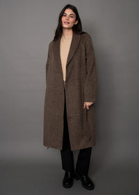 Cassiopeia Shawl Collar Wrap Coat