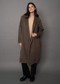 Cassiopeia Shawl Collar Wrap Coat