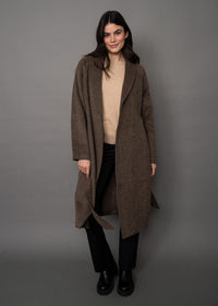Cassiopeia Shawl Collar Wrap Coat
