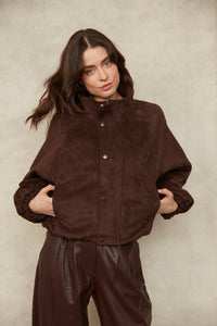 Mia Faux Suede Jacket