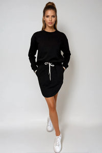 Clara Skirt Set in Black