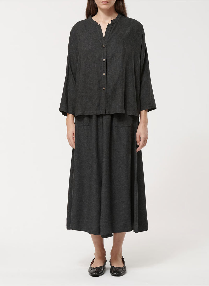 Culotte Pant in Anthracite